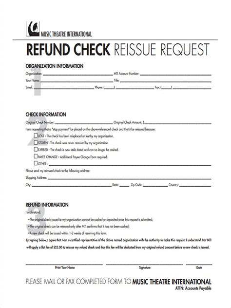 metro refund request.